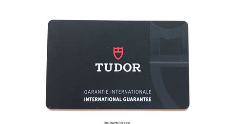 tudor watch warranty.